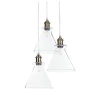 Pendant Lamp BERGANTES Glass Transparent