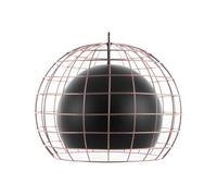 Beliani Modern Pendant Lamp Liri Metal Black