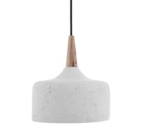 Beliani Pendant Lamp Burano Concrete White, White
