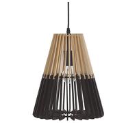 Beliani Pendant Lamp Cavalla Black, Brown