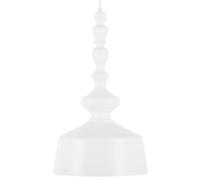 Beliani Pendant Lamp Driva Metal White, White