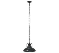 vidaXL Pendant Lamp E27 Black Ø 31 cm Iron pendant lighting