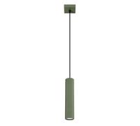 Sollux Lighting Karbon Aluminum Olive Green 1 Lights Minimalist Pendant Ceiling Light
