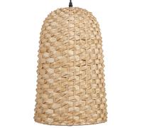 Beliani Pendant Lamp Kerio Bamboo Wood Natural, Brown