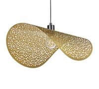Beliani Pendant Lamp Krishna Metal Gold, Gold