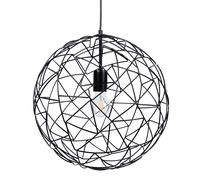 Beliani Pendant Lamp Lemme Metal Black