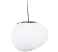 Beliani Pendant Lamp Liffel Glass White