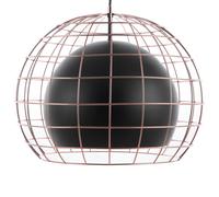 Beliani Modern Pendant Lamp Liri Metal Black