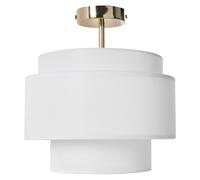 Pendant Lamp LUKAGO Linen Off-White