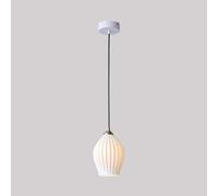 Pendant Lamp Modern French Ceramic MI-NI Chandelier Metal Hanging Lamp Simple Dining Room Bedroom Decoration Ceiling Pendent Lamp LED Dimmable Indoor Pendant Lights