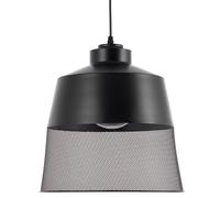 Beliani Modern Pendant Lamp Muga Metal Black