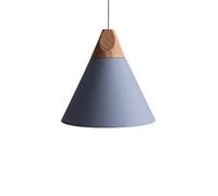 Pendant Lamp Nordic Creative Iron Wood Pendant Lights Single Head Dining Room Small Chaner Modern Mini Shade Housing Loft Hanging Light Fixture Flush Mount Fixture