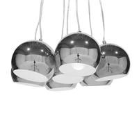 Pendant Lamp OLZA Metal Silver