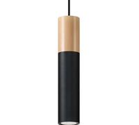 Pendant lamp steel, wood Pablo modern Design GU10