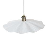 Beliani Pendant Lamp Phils Metal White, White