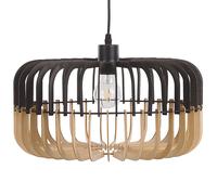 Beliani Pendant Lamp Sous Brown/ Black, Brown