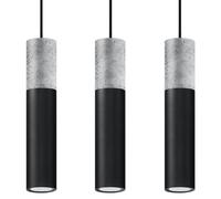 Pendant lamp Steel, concrete Borgio modern Design GU10 | Lighting Ceiling Light