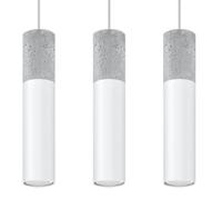 Pendant lamp Steel, concrete Borgio modern Design GU10