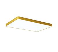 Pendant Lamps Ceiling Light LED Ultra Thin Panel Light Modern Flush Mount For Living Room Kitchen Yellow+WarmLight-60 * 40cm+36W