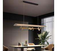 Pendant Lamps Gold Chandelier Aluminium Dining Room Hanging Lamp Ceiling Dimmable Modern LED Interior Lighting Suspension Lighting Fixtures Decoration Beauty Comes