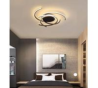 Pendant LED Lights Dimmable Lamp Flush Mount Round Spiral Flower Shape Chandelier Remote Control Kitchen Dining Table Office Ceiling Lighting 72W Penda