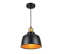 Pendant Light Black Metal Farmhouse Lighting Industrial Vintage Hanging Lamp for Kitchen Island Chandelier Ceiling Light Restaurant Cafe Bar Lighting Made in China