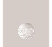 Pendant Light Chandelier Retro Industrial Pendant Light,Metal Black Chandelier Pendant Lamp Shade Light Fitting Wire Cage Lampshade Lamp Cover Base for Living Dining Room Bar D