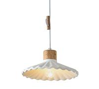 Pendant Light Concrete Lights with Multicolour Cement Shade Rural Retro Cement Lamp Loft Industrial Drop -White//Blue
