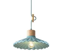 Pendant Light Concrete Lights with Multicolour Cement Shade Rural Retro Cement Lamp Loft Industrial Drop -White//Blue