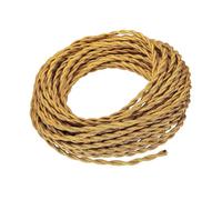 Pendant Light Cord DIY Lighting Fixture Cable for Industrial Bedroom Kitchen gold, 0.2x0.075cm