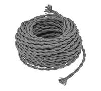 Pendant Light Cord DIY Lighting Fixture Cable for Industrial Bedroom Kitchen gray, 0.2x0.075cm
