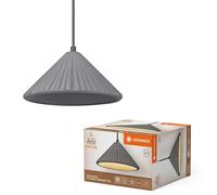 Pendant Light Decor Concrete Pyramid Dark Gray Ø25Cm For 1xE27 LED Concrete