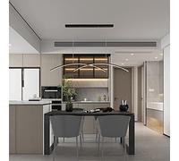 Pendant Light Dining Table LED Hanging lamp Indoors with Remote Control dimmable Chandelier Height Adjustable Kitchen Bedroom Dining Room bar Office Living Room Creative Lighting,A2 interesting