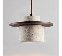Pendant Light, Modern Concrete Ceiling Hanging Light for Dining Room and Kitchen Island, Nordic Design, Elegant Lighting Fixture