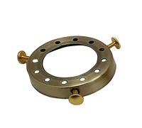 Pendant Light Socket lampshade Holder Top Collar Ring Adapter Lamp Base Solid Metal Thread Shade Fitter Retro Cap Separate Lighting Accessories
