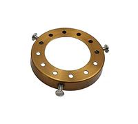 Pendant Light Socket lampshade Holder Top Collar Ring Adapter Lamp Base Solid Metal Thread Shade Fitter Retro Cap Separate Lighting Accessories