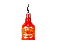Pendant Lighting Single-head Wine Bottle Hanging Lights Retro Industrial Style Chandeliers Bar Restaurant Resin Lighting Fixture