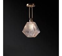 Pendant Lights Bedroom Lights All Bronze Light Luxury Ceiling Light Aisle Corridor Home Entrance Lighting Simplicity Modern Northern Europe Balcony Lights Creativity Crystal Glass Chandelier C