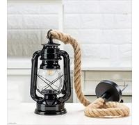 Pendant Lights, Chandelier Industry Retro Hemp Rope Chandelier Old Fashed Lantern Hemp Rope Kerosene Pendant Lights Cafe Chandelier Oil Rub Bronze Kitchen Island Hanging Lights Church Aisle Street