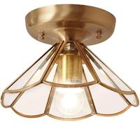 Pendant Lights, Chandeliers Ceiling Brass Fittings Hallway Light Shade Small s Flush Mount ing Fixture Crystal Lamp Compatible with Kitchen Island Bedroom Bat