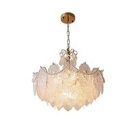 Pendant Lights, Chandeliers Medieval Retro Romantic Living Room Light Luxury Palace Villa French lamp Princess Bedroom lamp(Diameter 80cm/Five Layers)