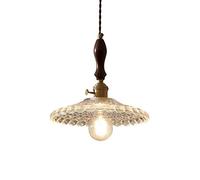 Pendant Lights Fixture for Bedroom, Glass Pendant Light Nordic Pendant Lamp Copper Pendant light brass Creative minimalist E27 Lampshade For Restaurant Dining Room Change for the better