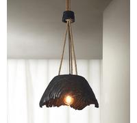 Pendant Lights for Bedroom Vintage Japanese Style for Dining Room Living Room Kitchen Island Bar Resin Hanging Light