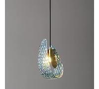 Pendant Lights, Light Luxury Flower Glass Chandelier LED Dimmable Luxury Brass Craft -NI Hanging Light Dining Room Bedside Bedroom Ceiling Hanging Lamp Adjustable Lighting Fixtures