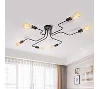 Pendant Lights Vintage Ceiling Light Fitting Industrial Chandelier Lamp Pendant Light Fixture for Bedroom Living Room Cafe Hotel Bar Decorative Lighting