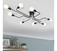 Pendant Lights Vintage Ceiling Light Fitting Industrial Chandelier Lamp Pendant Light Fixture for Bedroom Living Room Cafe Hotel Bar Decorative Lighting