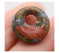 pendant Natural Stone Beads Semi-precious Stones Round Big Hole Beads For Jewelryy Making DIY Necklace Bracelet Earrings Accessories18mm Evil Spirits Money Drawing Wealth Fortune Jewellery-Making