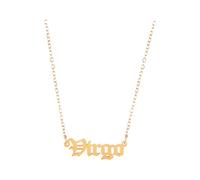 Pendant Necklace, For Wife, Mom, Girlfriend, Daughter, Friend Pendant Fashion Clavicle Constellation Steel All Necklace Stainless Twelve Necklaces Pendants Men Chain Necklaces (K, One Size)