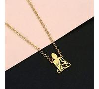 pendant necklace Jewelry Figure Pendant Necklace Women Amulet Necklace Choker Buddha Statue Collars temperament necklace sweater chain Jewelry Party