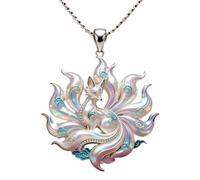 Pendant Necklace Myth-Inspired Creature Jewelry with Glossy Sculpted Charm, Clavicle Chain Styling for Daily Wear and Parties Fantasy Pendant Jewelry Creature Chain Charm Necklace Decorative Accessory